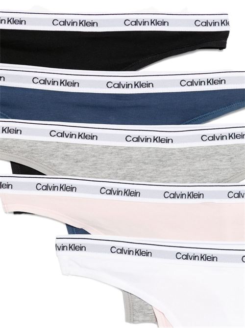 Perizoma donna intimo 5 pack Calvin Klein | 000QD5221E31V